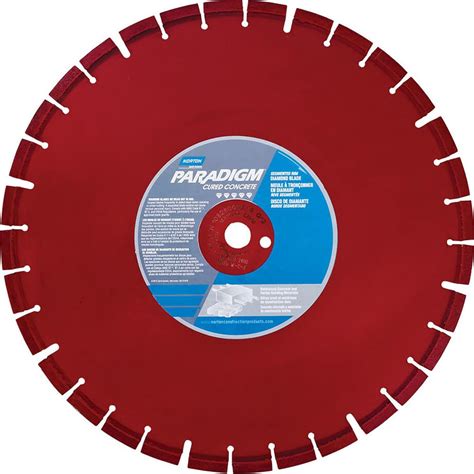 Norton Wet Dry Cut Saw Blade Dia Arbor Hole Kerf