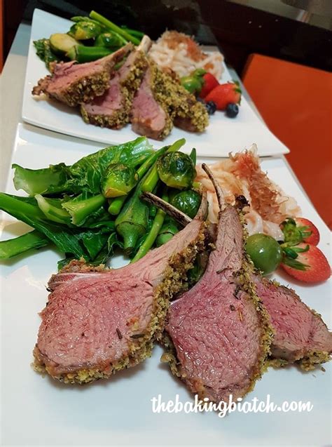 The Baking Biatch By Cynthia Lim Gordon Ramsays Herb Crusted Rack Of Lamb