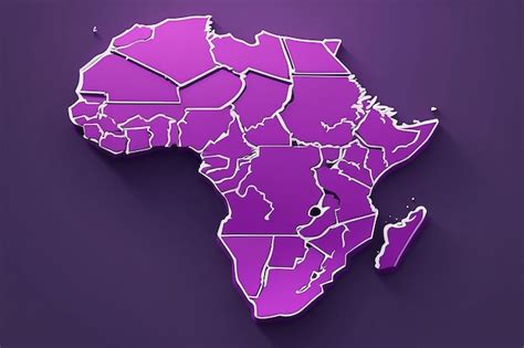 Premium Photo Free Blank Map Of Africa