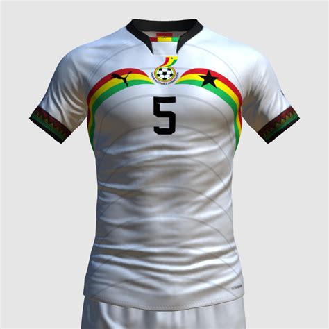 Ghana Home Kit Concept Fifa Kit Creator Showcase