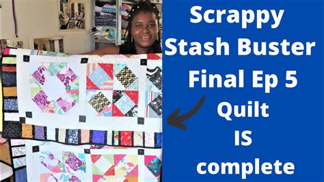 Scrappy Stash Buster Quilt Ep 5 SQUARE ON POINT SEW YOUR STASH