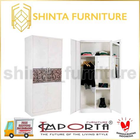 Jual Lemari Pakaian Pintu Importa Iw A C Hmi Lemari Baju Plat Besi