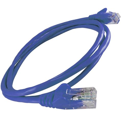 Na Unicaserv Tem Unidades De Patch Cord Rj Cat E M Azul Pier