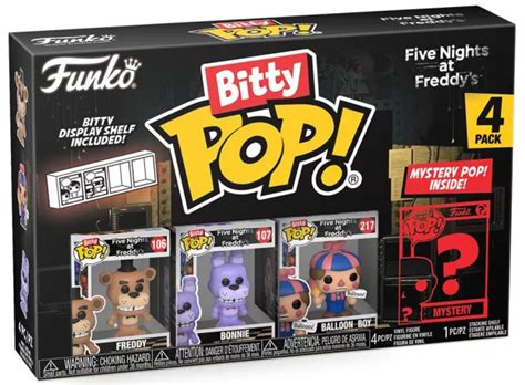 Five Nights At Freddy S Bitty Pop Pack Cm Freddy Shopforgeek