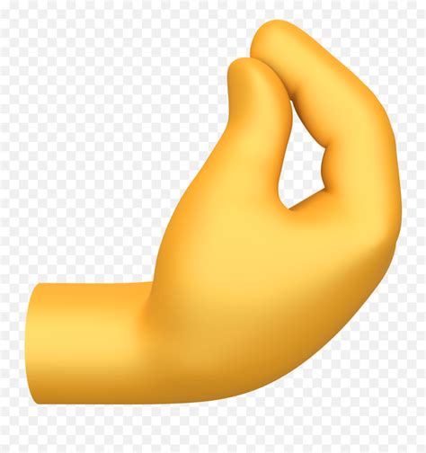 Apple And Google Reveal New 2020 Emojis Pinched Fingers Emoji Png