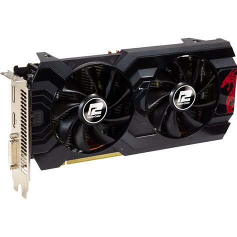 Placa de Vídeo PowerColor Radeon RX 570 Red Dragon Dual 4GB GDDR5