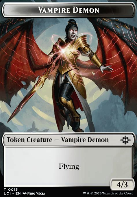 Nerdy Goth Vampire Waifu Commander Edh Mtg Deck