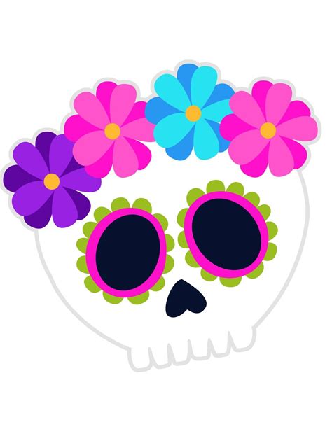 Calaveras Para Recortar 1