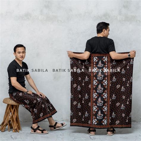 Jual Sarung Batik Motif Biji Kopi Tidak Nerawang Cod Shopee Indonesia