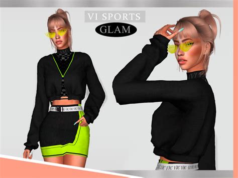 The Sims Resource Top Sportglam Vi Viii