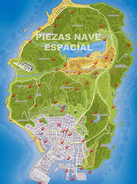 Guía GTA 5 Localización Piezas de la Nave Trucos secretos y consejos