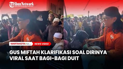 Klarifikasi Gus Miftah Terkait Dirinya Viral Saat Bagi Bagi Duit YouTube