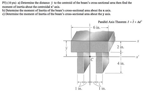 Solved A Determine The Distance Y To The Centroid Of The Chegg