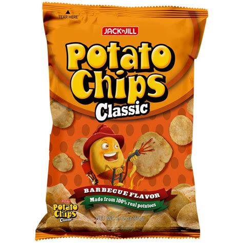 JACK N JILL POTATO CHIPS CLASSIC BARBECUE 60G