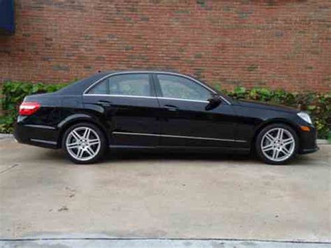 Mercedes-benz E-class E550 2010 | E550 Black W/black: One-Owner Cars For Sale