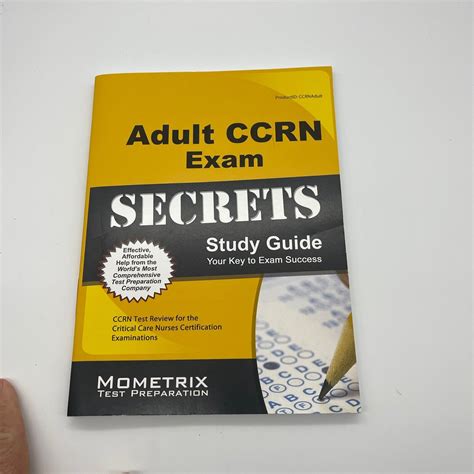 Adult Ccrn Exam Secrets Study Guide Ccrn Test Review For The Critical