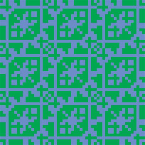 a pixel pattern in green and blue 32994732 Vector Art at Vecteezy