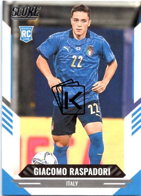 2021 22 Panini Score FIFA 79 Giacomo Raspadori Italy Kartičkárna