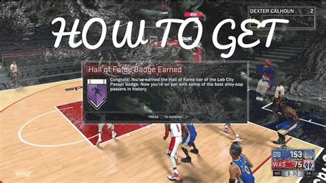 Hall Of Fame Lob City Passer 2k17 Tutorial YouTube