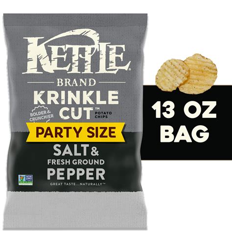 Kettle Brand Kirkland Signature Potato Chips Krinkle Cut Himalayan