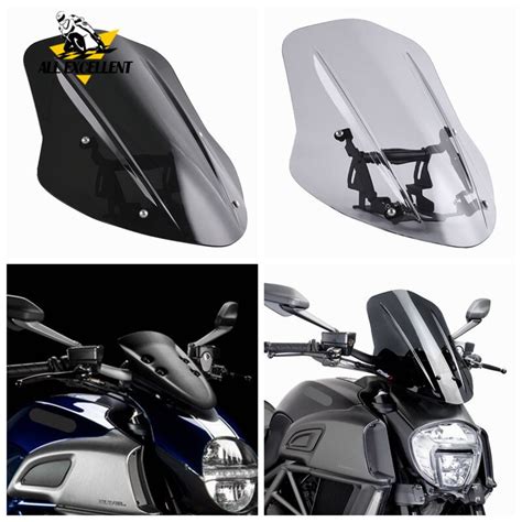 Puig Naked New Generation Windscreen Ducati Diavel 2014 2018 5 Off