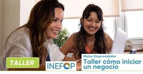 Colón Portal Taller de cómo iniciar un negocio de INEFOP