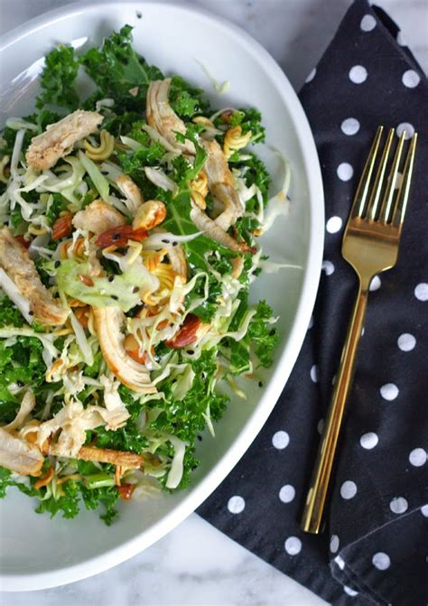 Kale And Cabbage Asian Chicken Salad Oleander Palm