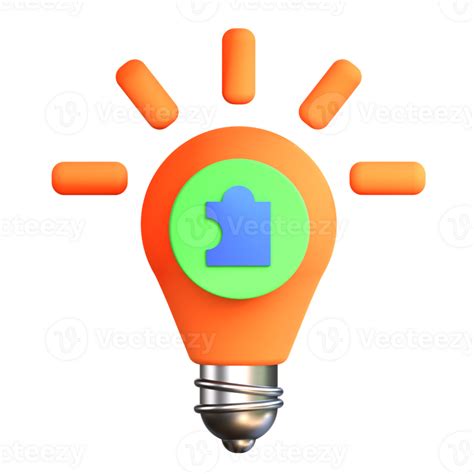 3d Illustration Education Icon Solution 42714712 Png