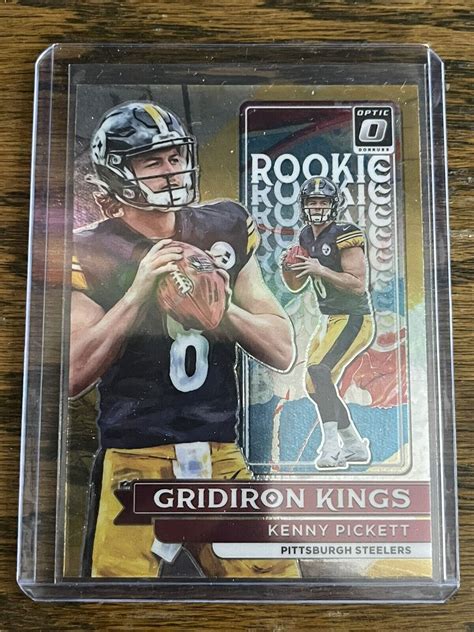 Panini Donruss Optic Kenny Pickett Rookie Gridiron Kings Rc Rgk