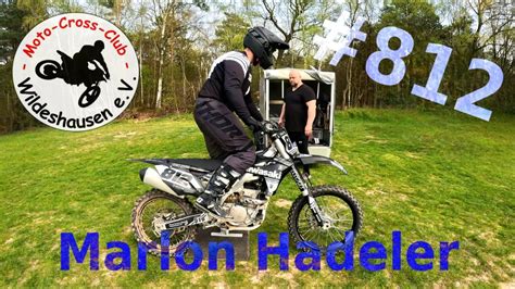 Training Day Marlon Hadeler Kawasaki Kx F Fpv Motocross