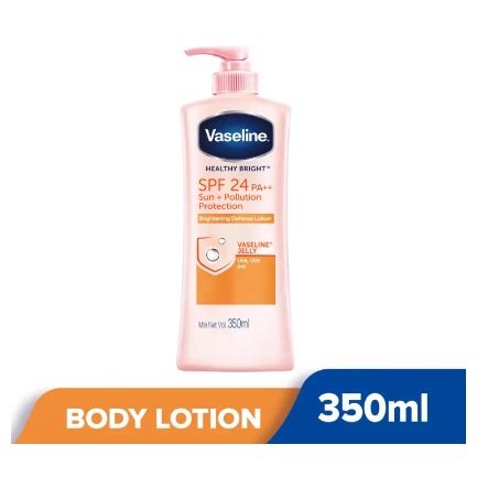 Vaseline Healthy Bright Body Lotion Spf Pa Sun Pollution Ml