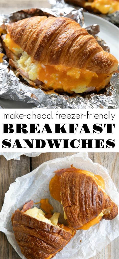 Frozen Croissant Breakfast Sandwich