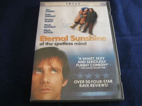 Eternal Sunshine Of The Spotless Mind Dvd Jim Carrey Kate Winslet