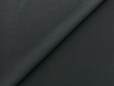 Sustainable Cotton Bamboo Broadcloth In Black Bandj Fabrics