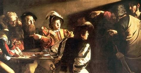 The Calling Of St Matthew Caravaggio