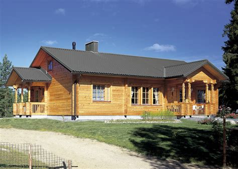 Финский дом Levi 105a | PUNAHONKA