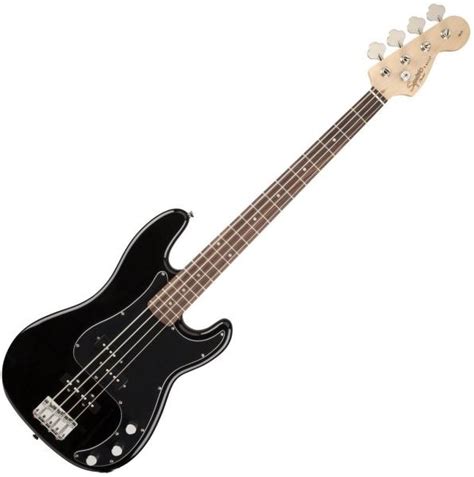 Precision Bass Affinity Series Pj Rw Black Bajo Eléctrico De Cuerpo Sólido Squier