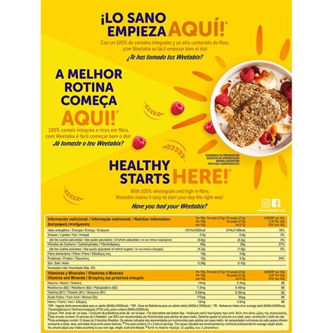 Original Cereales De Desayuno De Trigo Entero Paquete G Weetabix