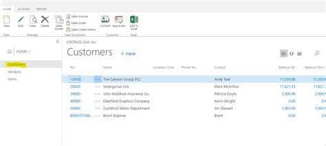 Microsoft Dynamics 365 For Financials Create A New Customer Logan Consulting