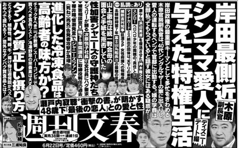 【文春砲】木原誠二衆院議員53、シンママ愛人と隠し子の3人でディズニーデート「朝はシンママの運転で首相官邸へ出勤」 まとめダネ！