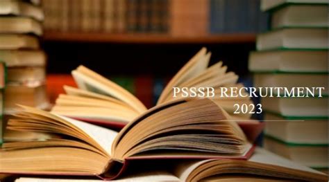 Psssb Recruitment Apply Online For Vacancies