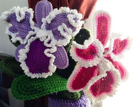 10 Gorgeous Crochet Orchid Patterns Crochet News