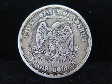 United States Of America 1875 Trade Dollar 420 Grains 900 Fine Oahu Auctions