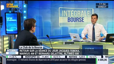 Le Club De La Bourse Jacques Tebeka Bernard Delattre Et Fr D Ric