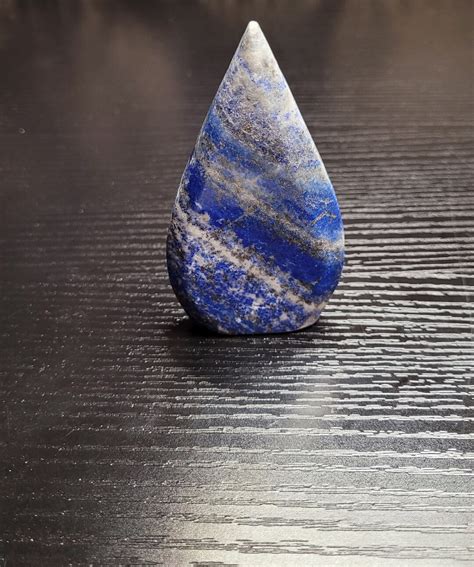 116 Gram Lapis Lazuli Flame Crystal Lapis Flame Free Shipping Free Standing Etsy