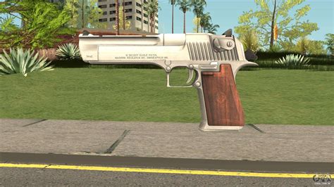 Desert Eagle Silver Para Gta San Andreas