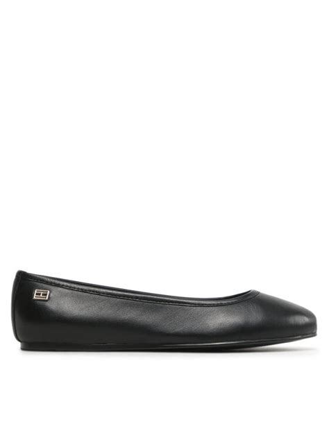 Tommy Hilfiger Ballerinas Essential Chic Ballerina Fw Fw Schwarz