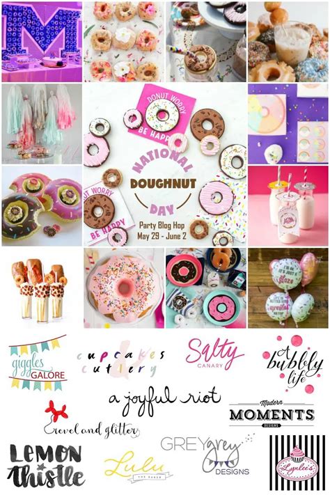 National Doughnut Day Party Hop Naked Doughnuts Milkshakes Gift