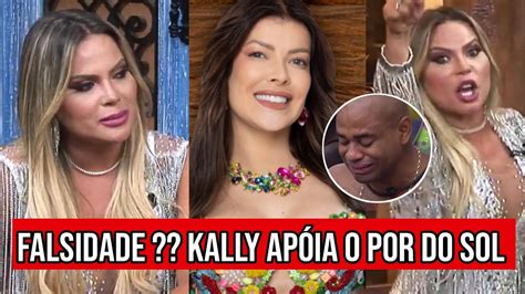 Afazenda Falsidade Kally Declara Torcida Para Jaqueline E Ap Ia