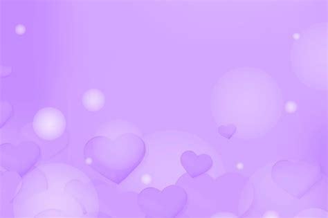 Cool Purple Hearts Backgrounds